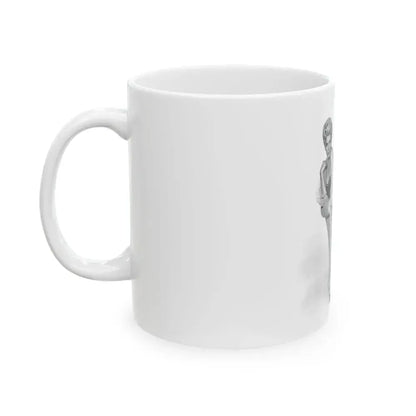 Barbara Nichols #378 (Vintage Female Icon) White Coffee Mug - Go Mug Yourself