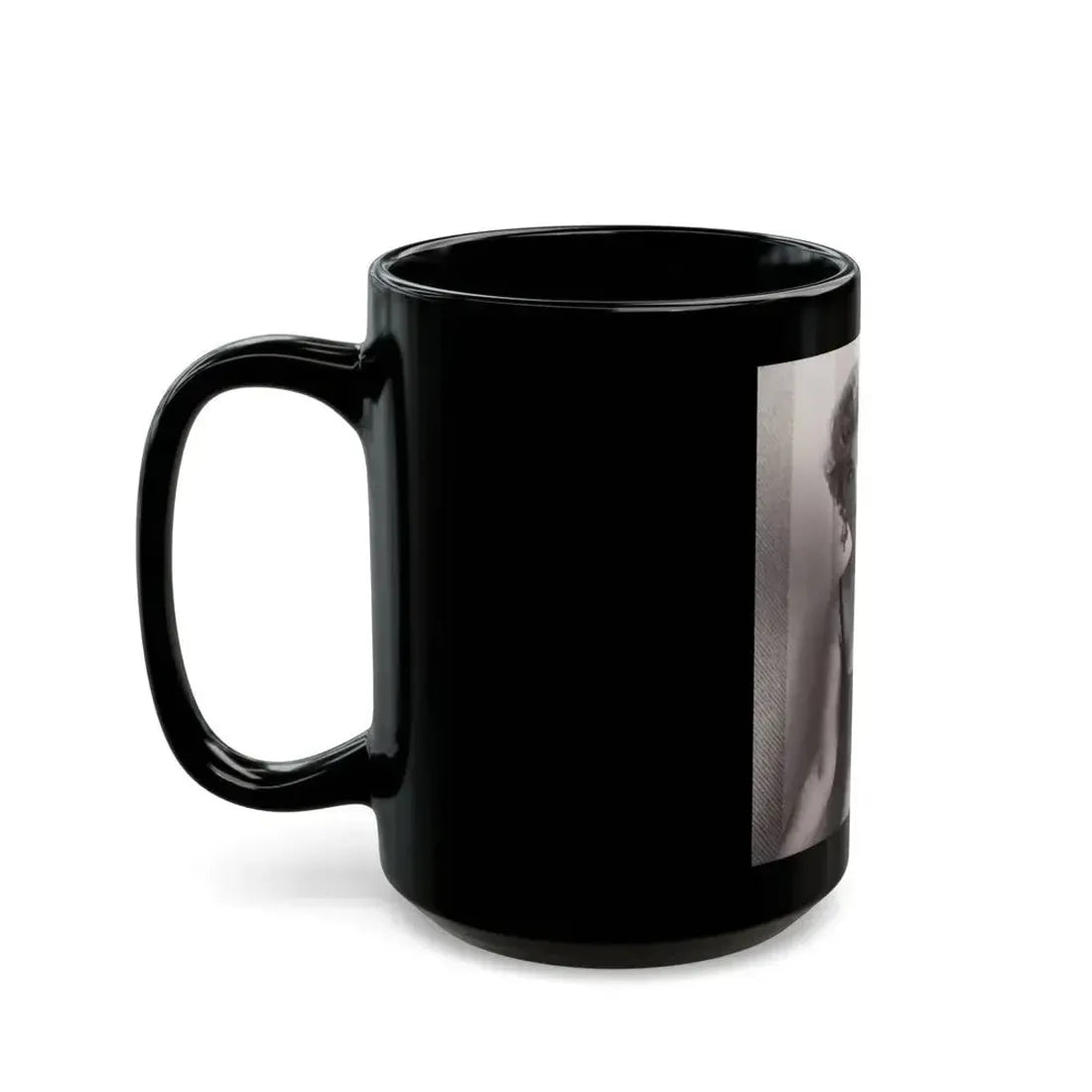 Barbara Nichols #380 (Vintage Female Icon) Black Coffee Mug - Go Mug Yourself