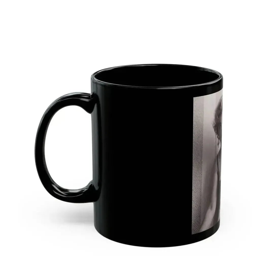 Barbara Nichols #380 (Vintage Female Icon) Black Coffee Mug - Go Mug Yourself