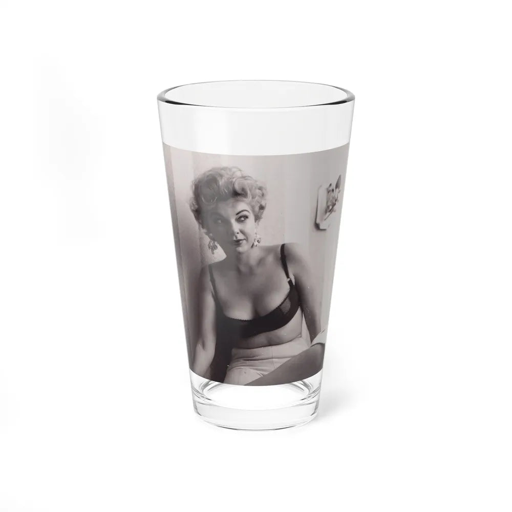 Barbara Nichols #380 (Vintage Female Icon) Pint Glass 16oz-16oz-Go Mug Yourself