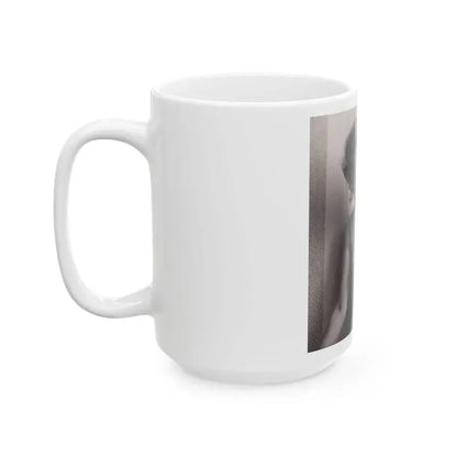 Barbara Nichols #380 (Vintage Female Icon) White Coffee Mug - Go Mug Yourself