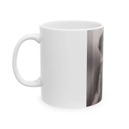 Barbara Nichols #380 (Vintage Female Icon) White Coffee Mug - Go Mug Yourself
