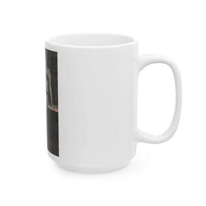 Barbara Nichols #389 - Page 1 of 2 with 1 B&W Photo from Famous Models Mag. May-June '51 (Vintage Female Icon) White Coffee Mug - Go Mug Yourself
