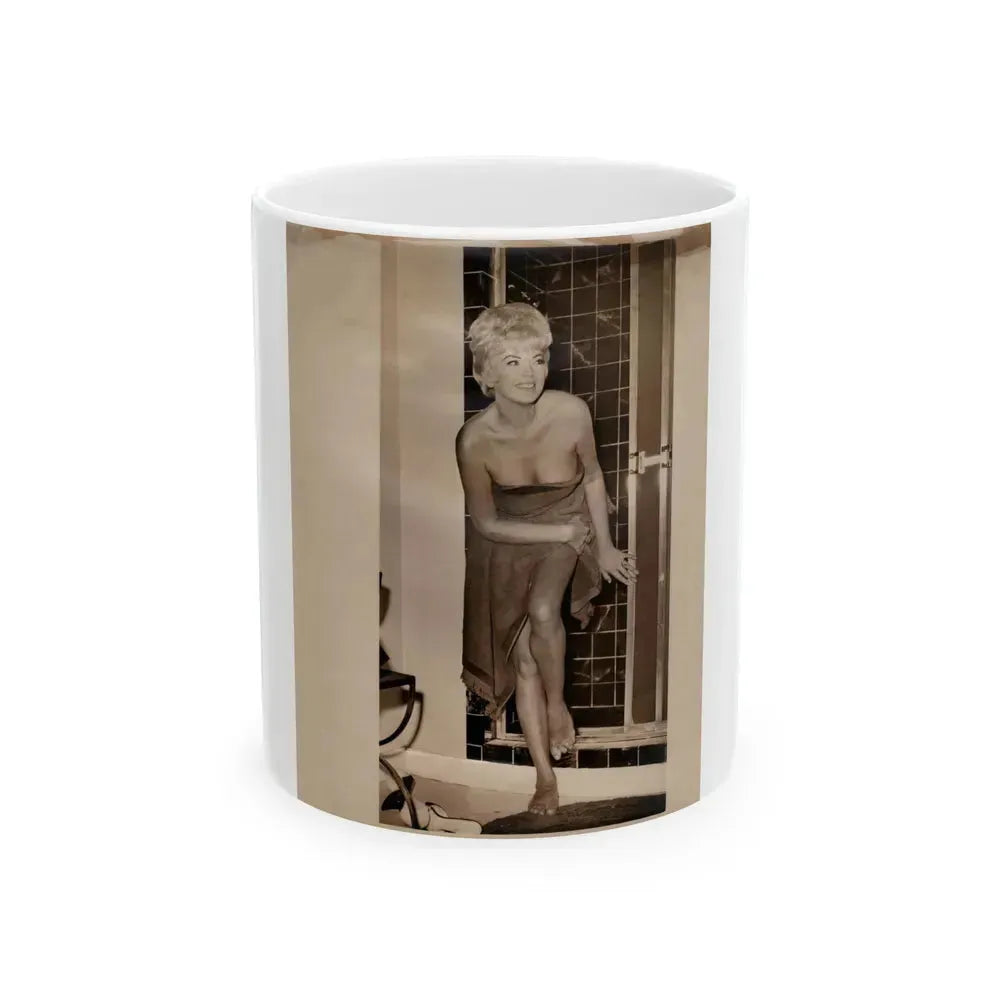 Barbara Nichols #397 (Vintage Female Icon) White Coffee Mug 11oz - Go Mug Yourself
