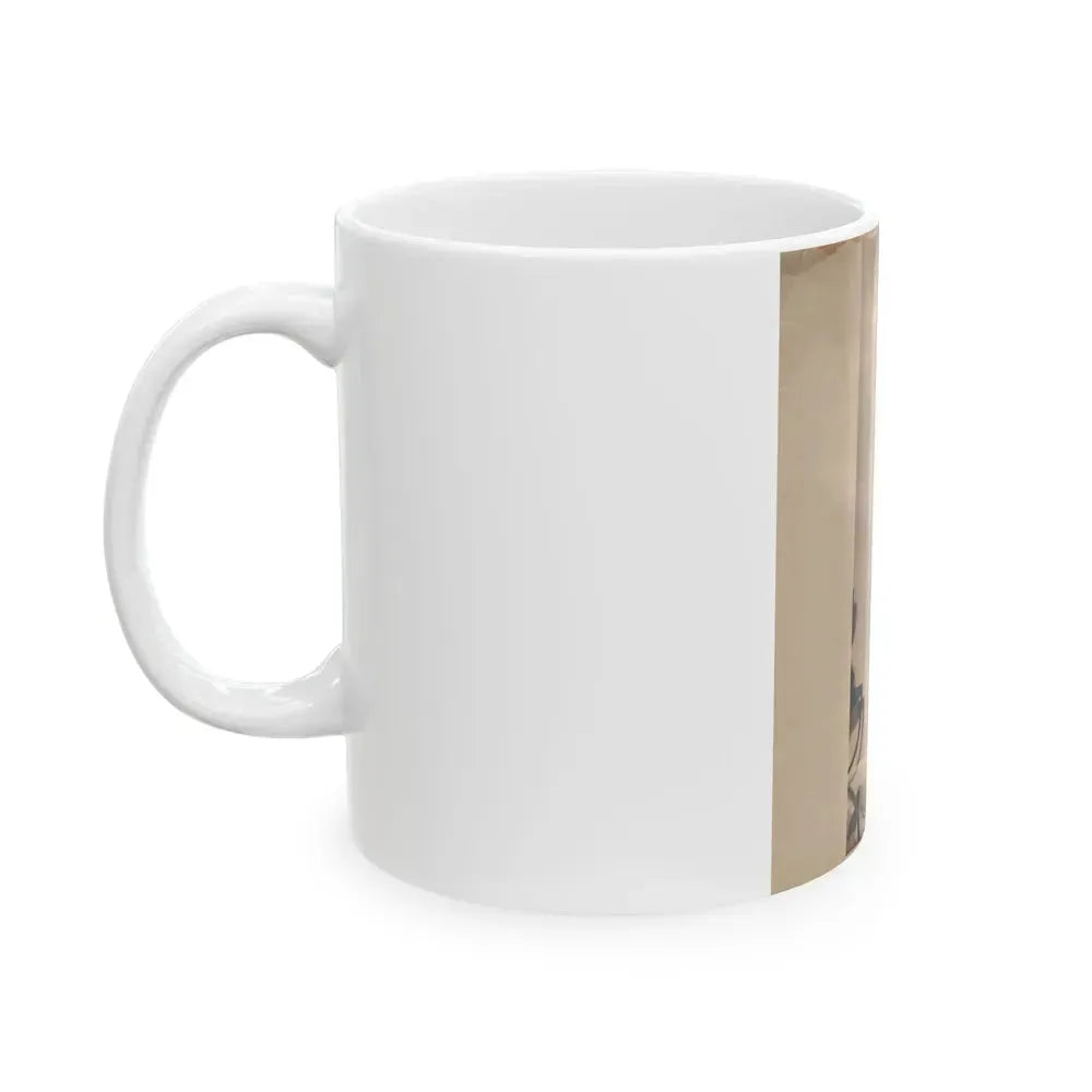 Barbara Nichols #397 (Vintage Female Icon) White Coffee Mug - Go Mug Yourself