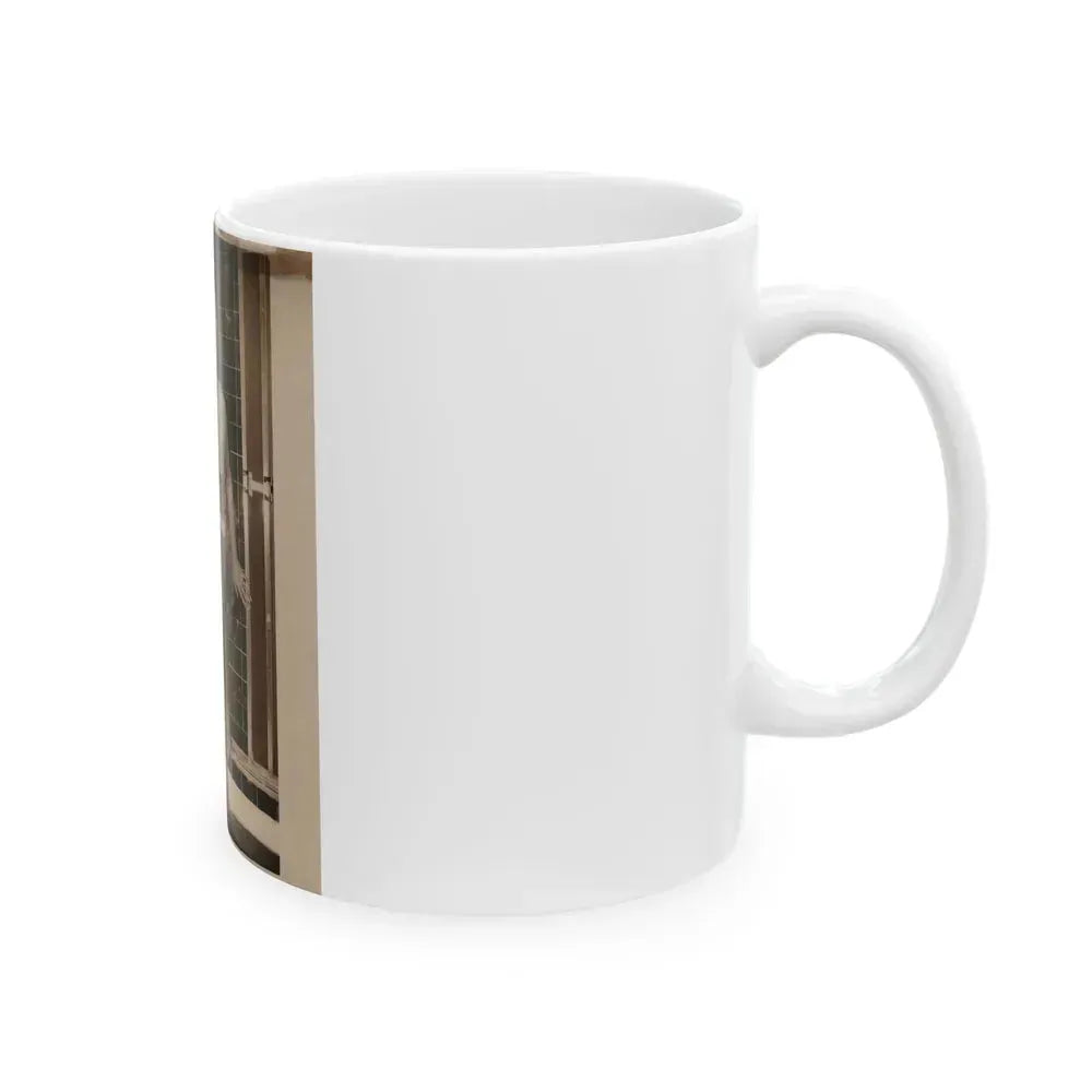 Barbara Nichols #397 (Vintage Female Icon) White Coffee Mug - Go Mug Yourself