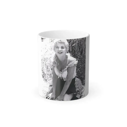 Barbara Nichols #402 (Vintage Female Icon) Color Changing Mug 11oz 11oz - Go Mug Yourself