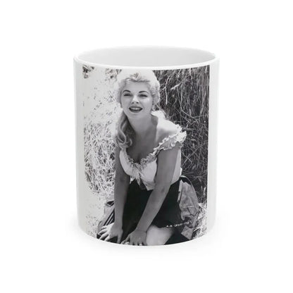 Barbara Nichols #402 (Vintage Female Icon) White Coffee Mug 11oz - Go Mug Yourself