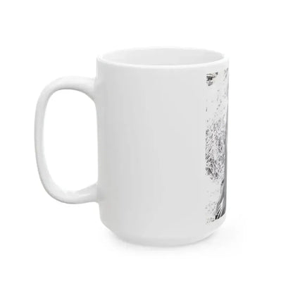 Barbara Nichols #402 (Vintage Female Icon) White Coffee Mug - Go Mug Yourself