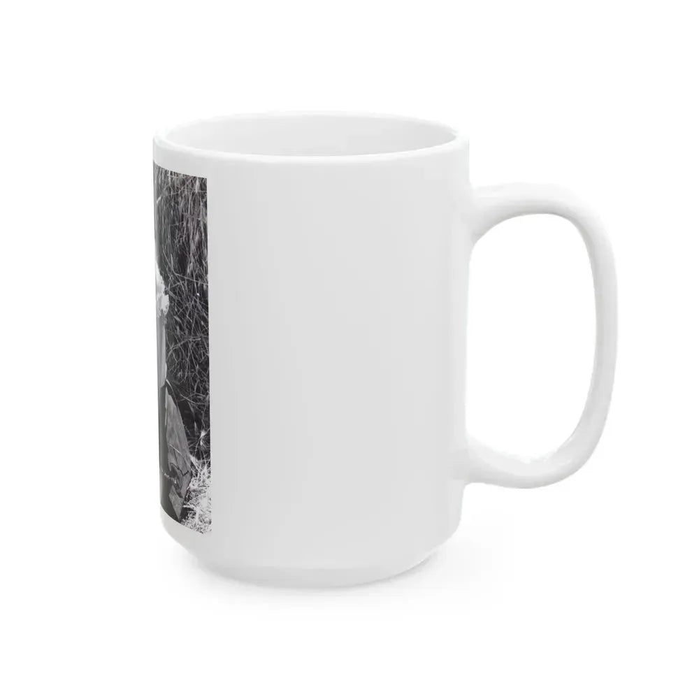 Barbara Nichols #402 (Vintage Female Icon) White Coffee Mug - Go Mug Yourself