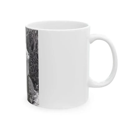 Barbara Nichols #402 (Vintage Female Icon) White Coffee Mug - Go Mug Yourself