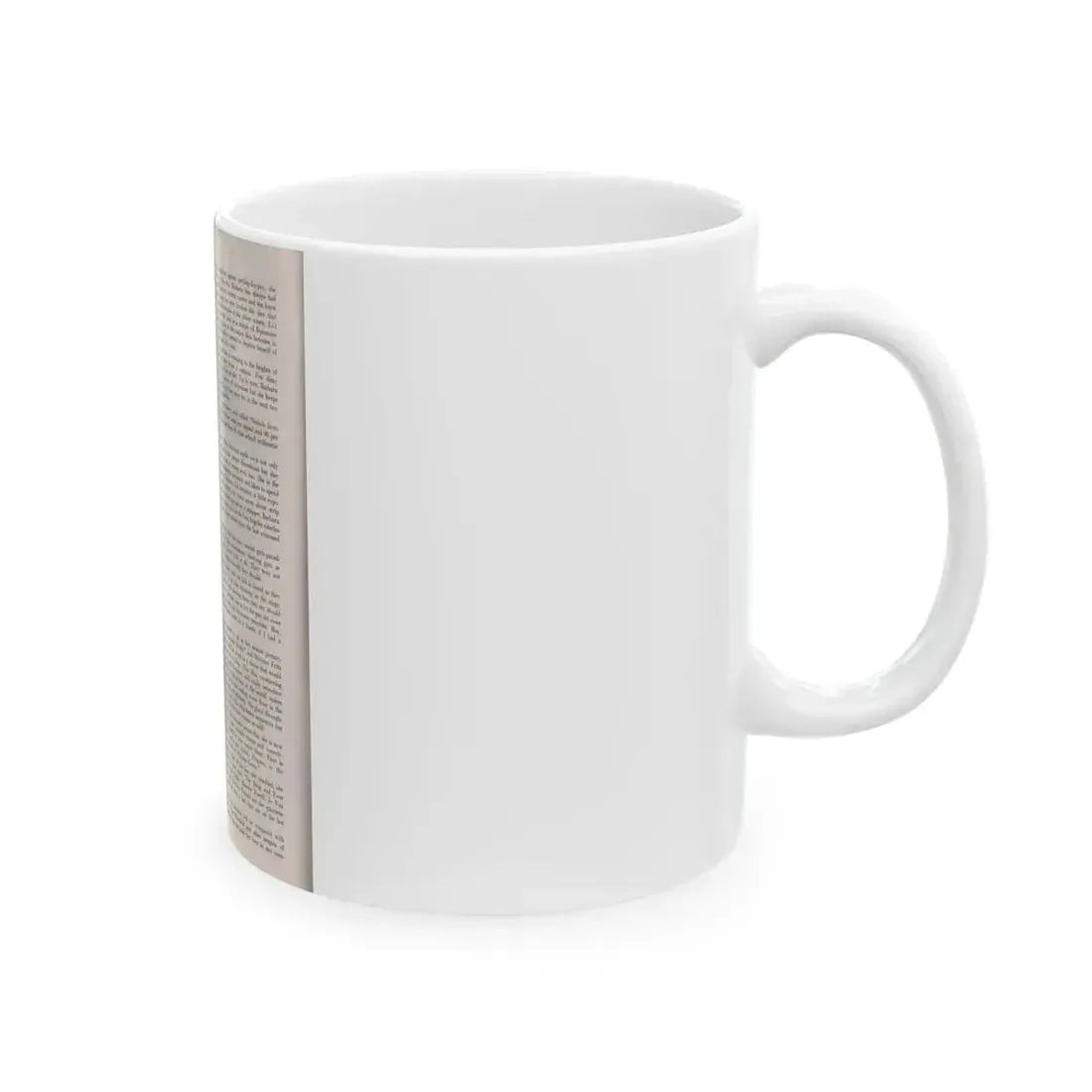 Barbara Nichols #406 - 1 Page, 2 B&W Photos & Article Continued from Modern Man Mag. Sept. '56 (Vintage Female Icon) White Coffee Mug - Go Mug Yourself