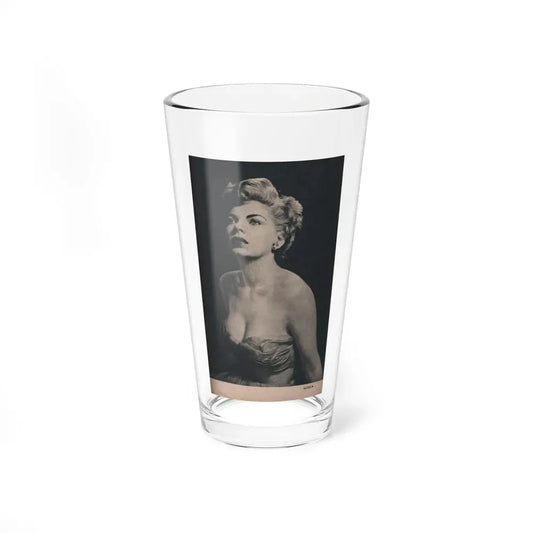 Barbara Nichols #421 - Page 2 of 6 with, 1 B&W Photo from PHOTO Digest Mag. Nov. '53 (Vintage Female Icon) Pint Glass 16oz 16oz - Go Mug Yourself