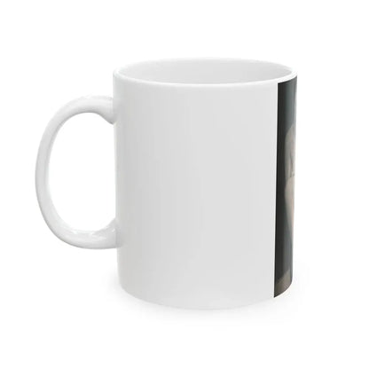 Barbara Nichols #423 - Page 4 of 6 with, 1 B&W Photo from PHOTO Digest Mag. Nov. '53 (Vintage Female Icon) White Coffee Mug - Go Mug Yourself