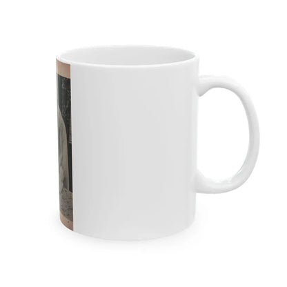 Barbara Nichols #425 - Page 6 of 6 with, 1 B&W Photo from PHOTO Digest Mag. Nov. '53 (Vintage Female Icon) White Coffee Mug - Go Mug Yourself