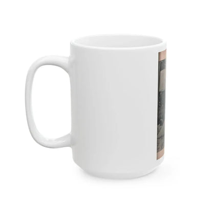 Barbara Nichols #425 - Page 6 of 6 with, 1 B&W Photo from PHOTO Digest Mag. Nov. '53 (Vintage Female Icon) White Coffee Mug - Go Mug Yourself