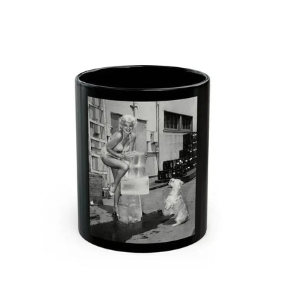 Barbara Nichols #441 (Vintage Female Icon) Black Coffee Mug 11oz - Go Mug Yourself