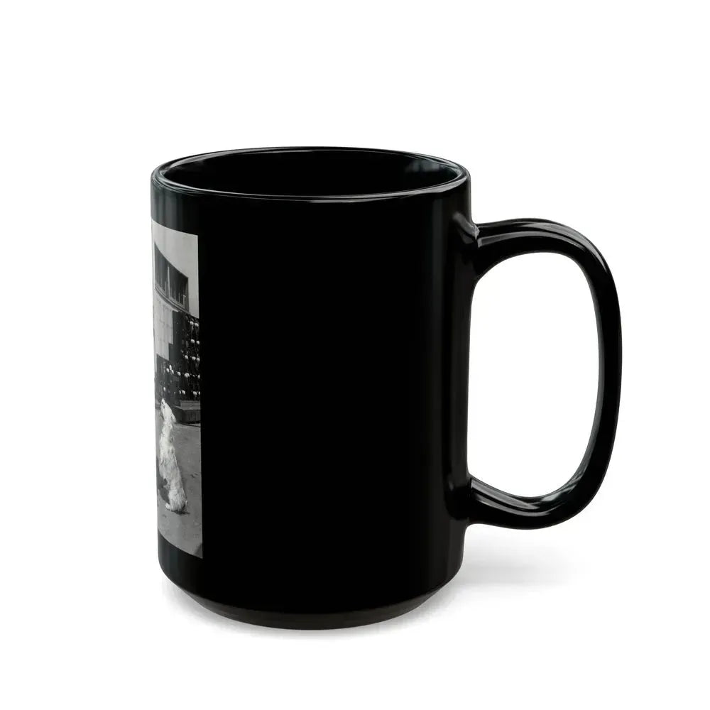 Barbara Nichols #441 (Vintage Female Icon) Black Coffee Mug - Go Mug Yourself