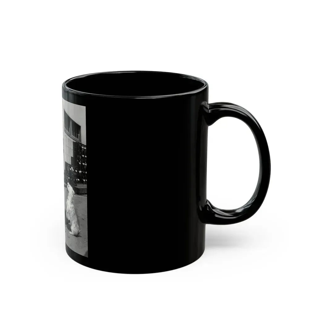 Barbara Nichols #441 (Vintage Female Icon) Black Coffee Mug - Go Mug Yourself