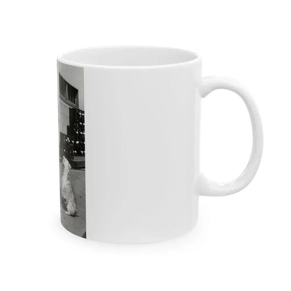Barbara Nichols #441 (Vintage Female Icon) White Coffee Mug - Go Mug Yourself