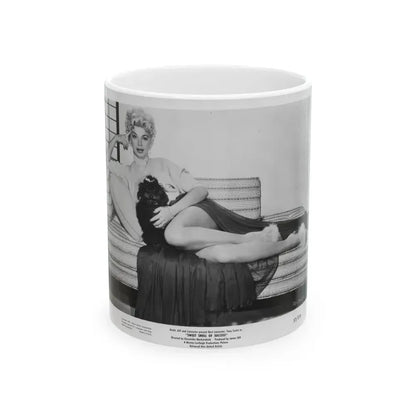 Barbara Nichols #442 (Vintage Female Icon) White Coffee Mug 11oz - Go Mug Yourself
