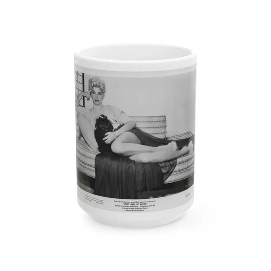 Barbara Nichols #442 (Vintage Female Icon) White Coffee Mug 15oz - Go Mug Yourself