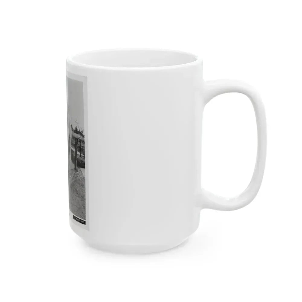 Barbara Nichols #443 (Vintage Female Icon) White Coffee Mug - Go Mug Yourself