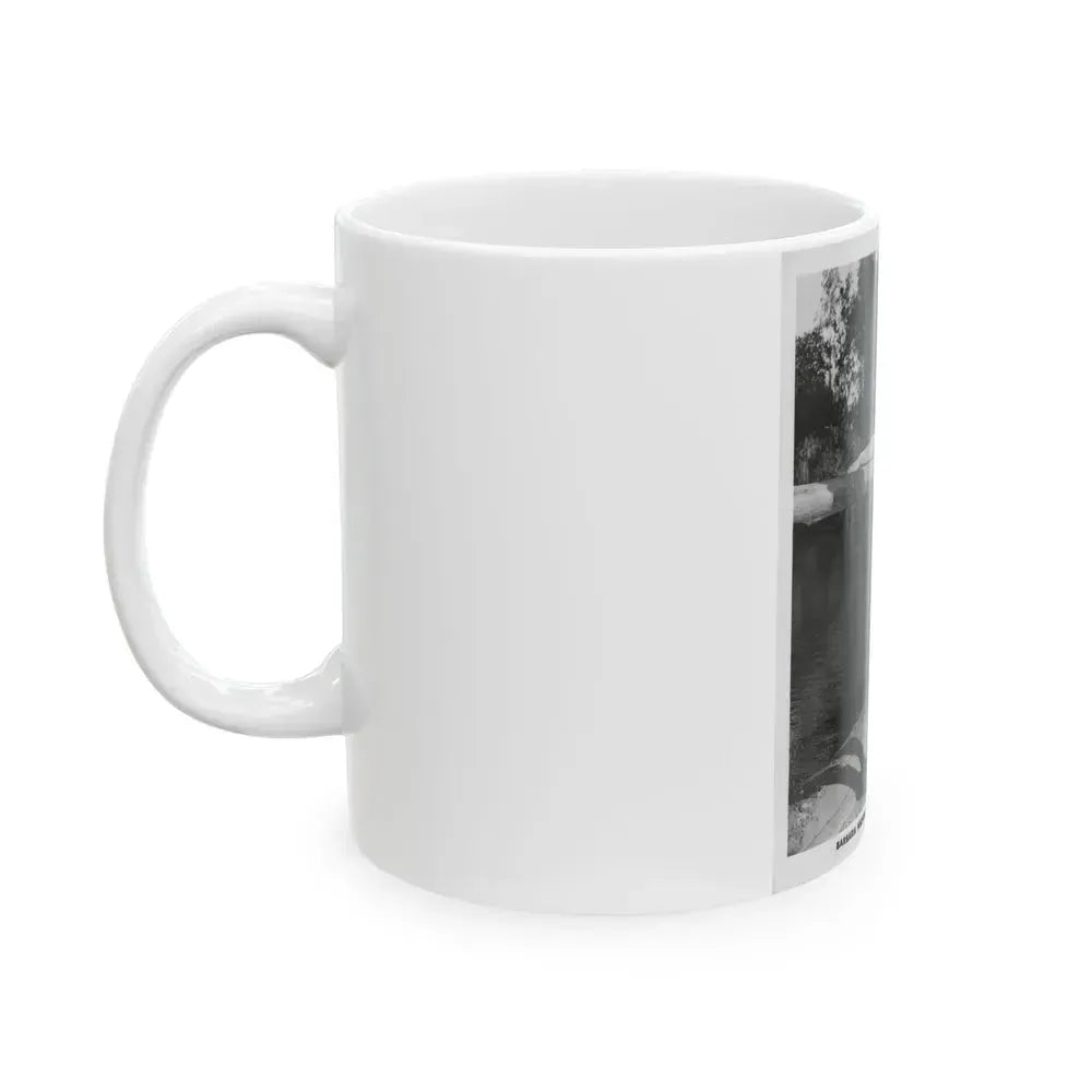 Barbara Nichols #443 (Vintage Female Icon) White Coffee Mug - Go Mug Yourself