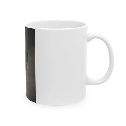 Barbara Nichols #451 - Page 2 of 4 with, 1 B&W Photo & Caption from Sir! Mag. Nov. '52 (Vintage Female Icon) White Coffee Mug - Go Mug Yourself