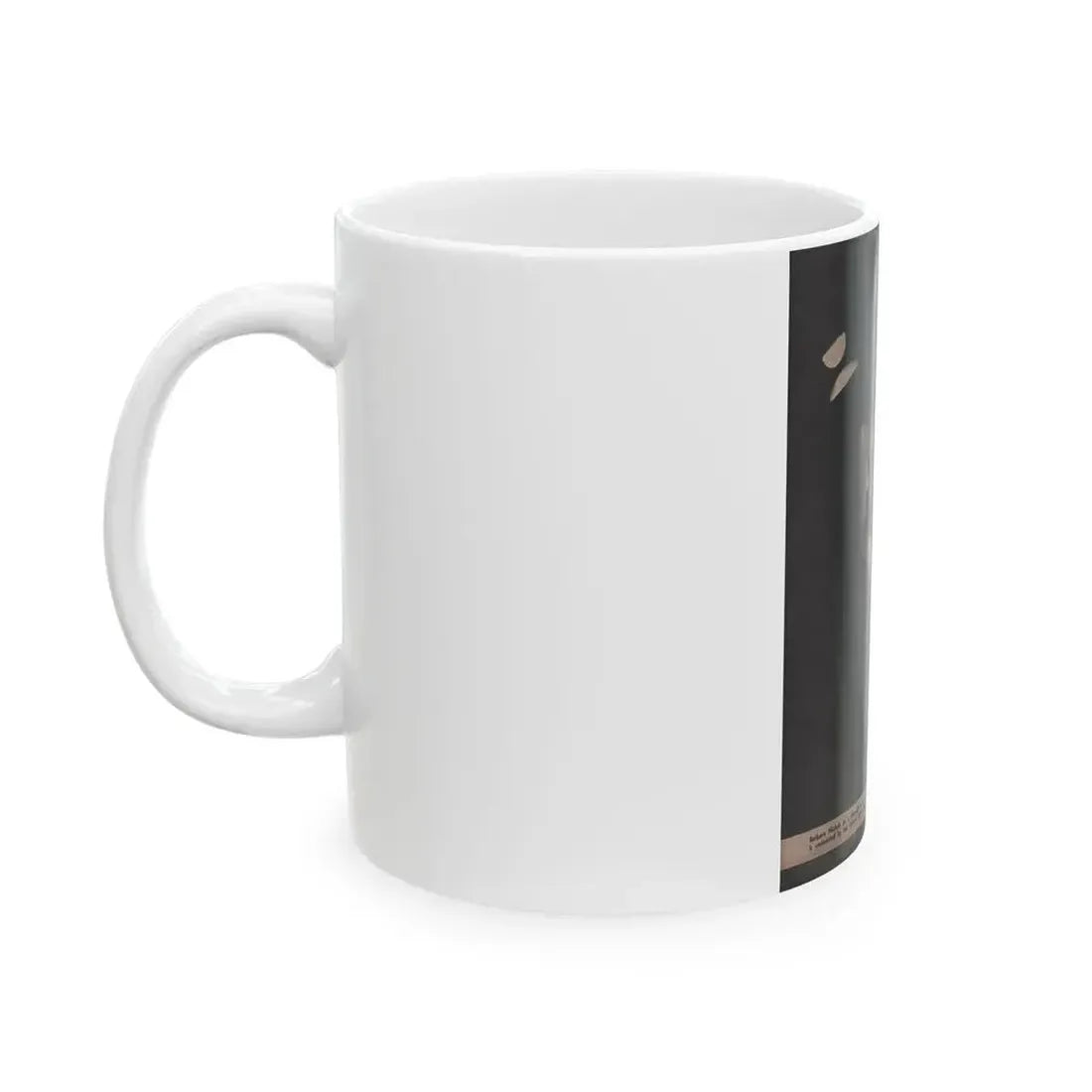 Barbara Nichols #453 - Page 4 of 4 with, 1 B&W Photo & Caption from Sir! Mag. Nov. '52 (Vintage Female Icon) White Coffee Mug - Go Mug Yourself