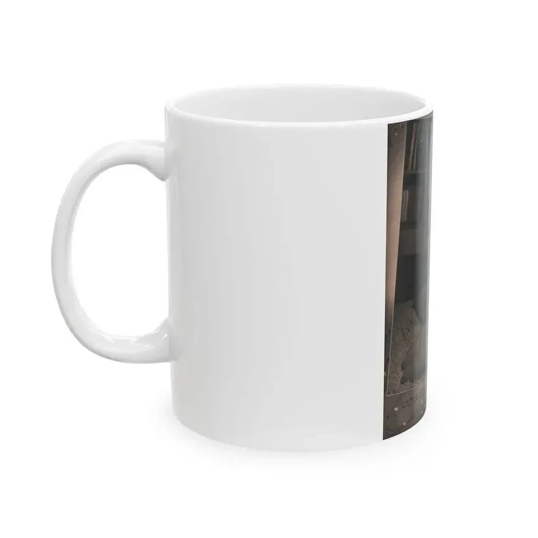 Barbara Nichols #456 - Page 2 of 4 with, 1 B&W Photo & Caption from Sir! Mag. July '55 (Vintage Female Icon) White Coffee Mug - Go Mug Yourself