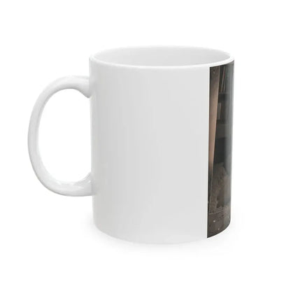 Barbara Nichols #456 - Page 2 of 4 with, 1 B&W Photo & Caption from Sir! Mag. July '55 (Vintage Female Icon) White Coffee Mug - Go Mug Yourself