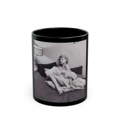 Barbara Nichols #461 (Vintage Female Icon) Black Coffee Mug 11oz - Go Mug Yourself
