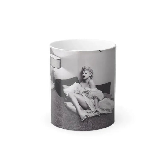 Barbara Nichols #461 (Vintage Female Icon) Color Changing Mug 11oz 11oz - Go Mug Yourself