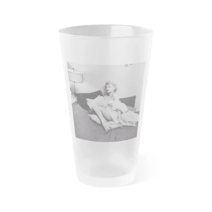 Barbara Nichols #461 (Vintage Female Icon) Frosted Pint Glass 16oz 16oz Frosted - Go Mug Yourself