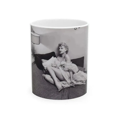 Barbara Nichols #461 (Vintage Female Icon) White Coffee Mug 11oz - Go Mug Yourself