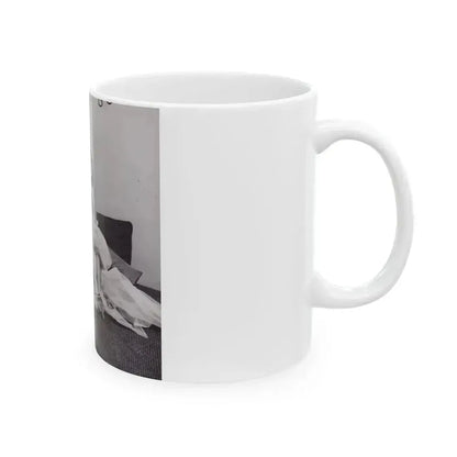 Barbara Nichols #461 (Vintage Female Icon) White Coffee Mug - Go Mug Yourself