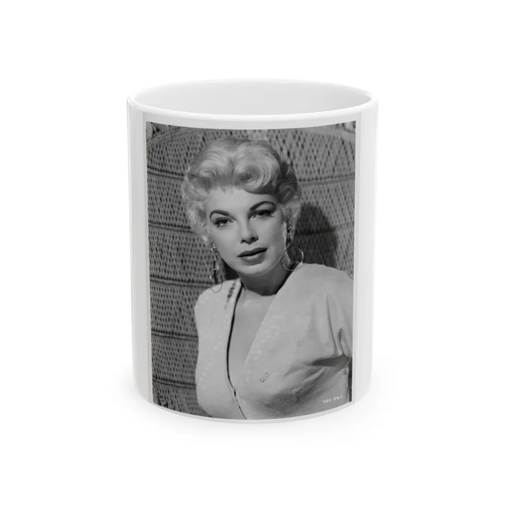 Barbara Nichols #462 (Vintage Female Icon) White Coffee Mug-11oz-Go Mug Yourself