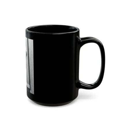 Barbara Nichols #463 (Vintage Female Icon) Black Coffee Mug - Go Mug Yourself