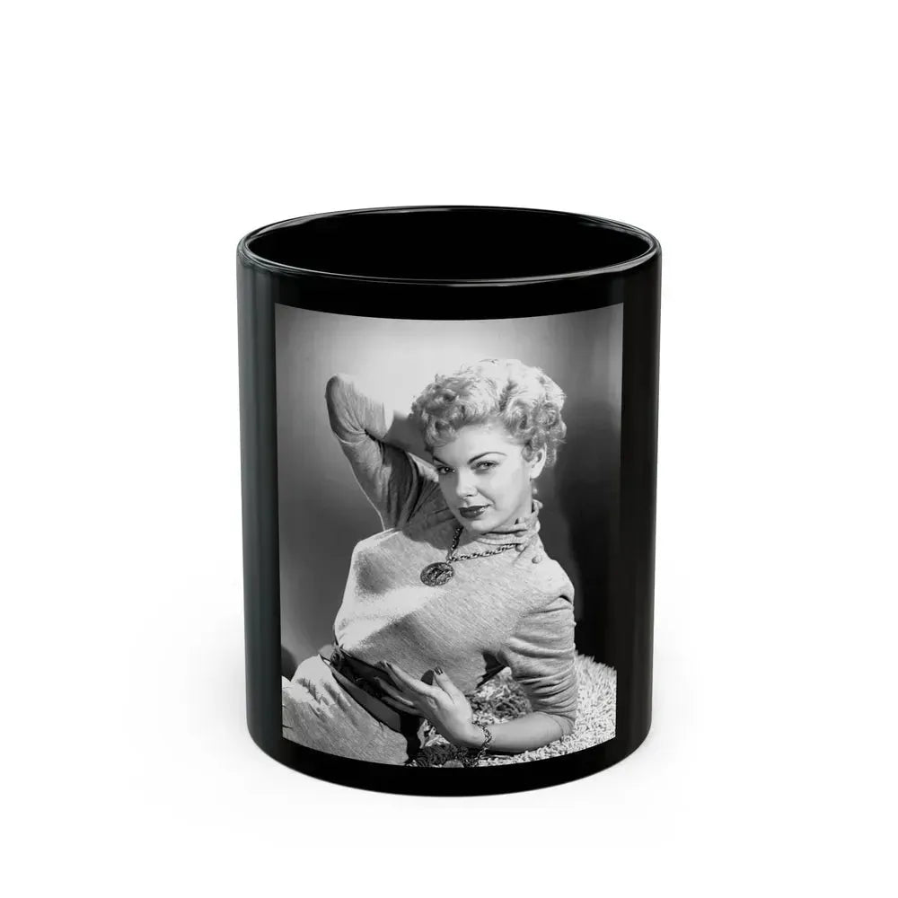 Barbara Nichols #464 (Vintage Female Icon) Black Coffee Mug 11oz - Go Mug Yourself