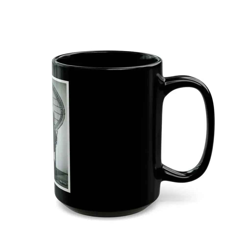 Barbara Nichols #467 (Vintage Female Icon) Black Coffee Mug - Go Mug Yourself