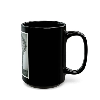 Barbara Nichols #467 (Vintage Female Icon) Black Coffee Mug - Go Mug Yourself