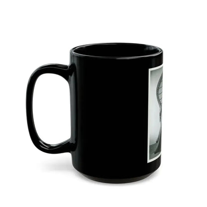 Barbara Nichols #467 (Vintage Female Icon) Black Coffee Mug - Go Mug Yourself