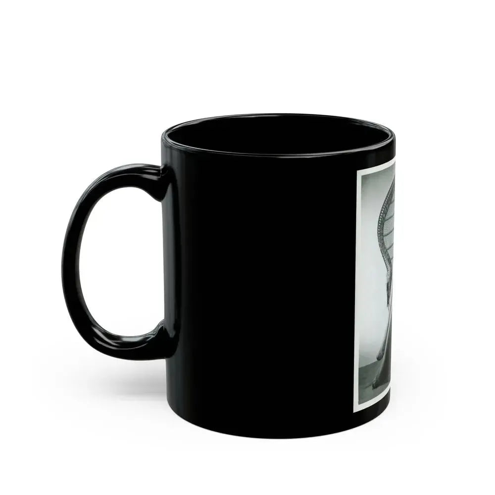 Barbara Nichols #467 (Vintage Female Icon) Black Coffee Mug - Go Mug Yourself