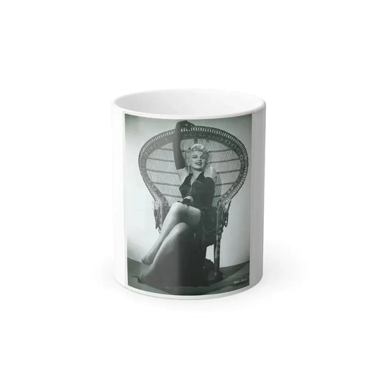 Barbara Nichols #467 (Vintage Female Icon) Color Changing Mug 11oz 11oz - Go Mug Yourself