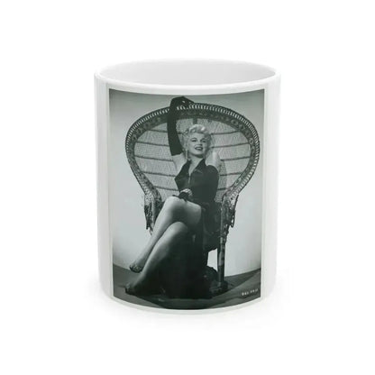 Barbara Nichols #467 (Vintage Female Icon) White Coffee Mug 11oz - Go Mug Yourself