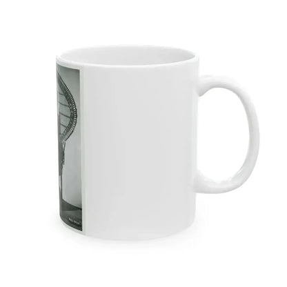 Barbara Nichols #467 (Vintage Female Icon) White Coffee Mug - Go Mug Yourself