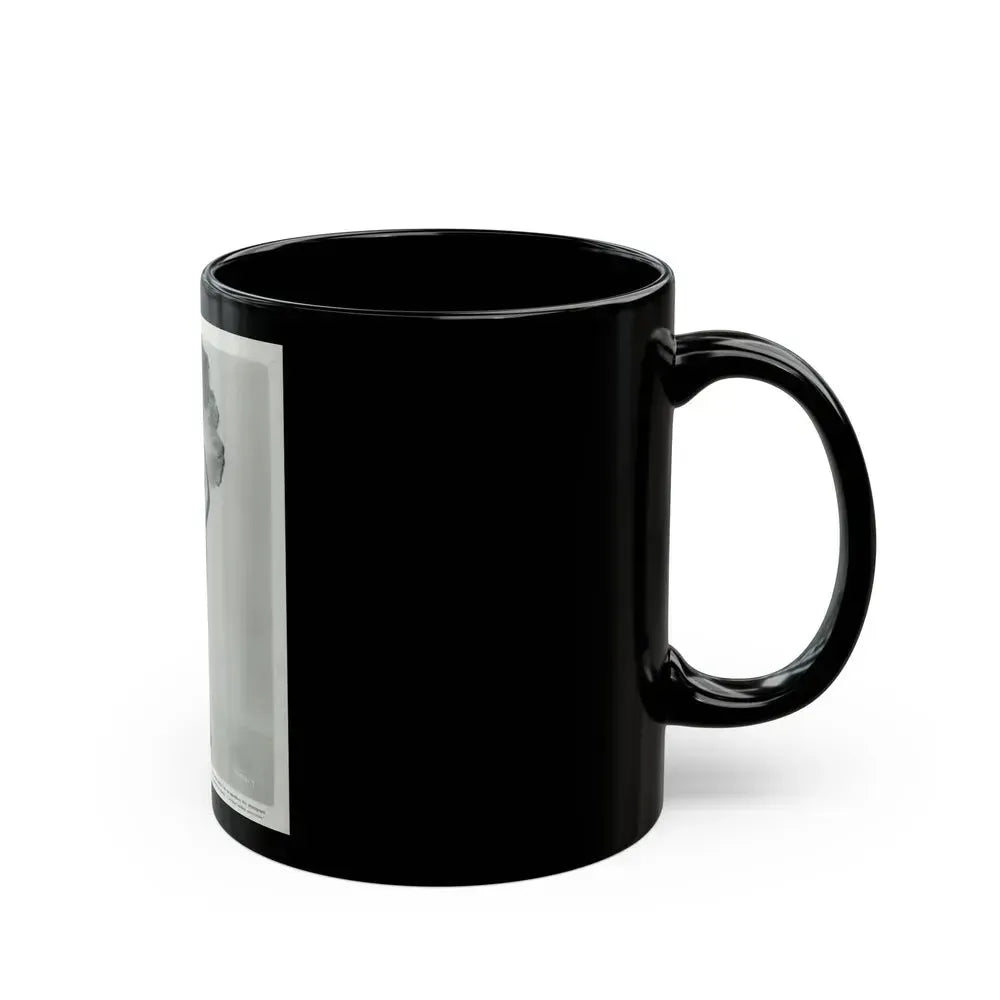 Barbara Nichols #47 (Vintage Female Icon) Black Coffee Mug - Go Mug Yourself