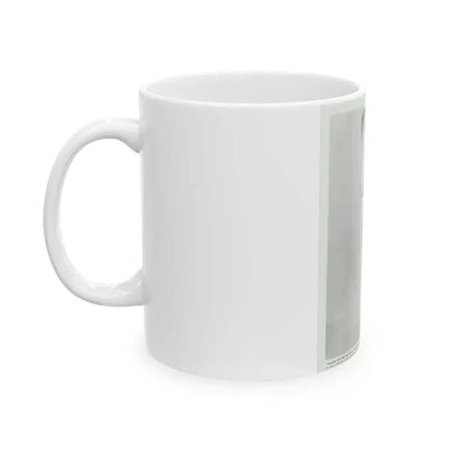 Barbara Nichols #47 (Vintage Female Icon) White Coffee Mug - Go Mug Yourself