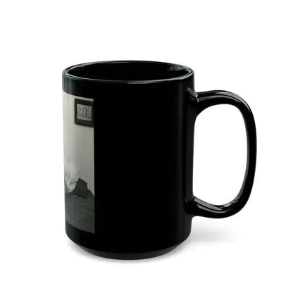 Barbara Nichols #472 (Vintage Female Icon) Black Coffee Mug - Go Mug Yourself